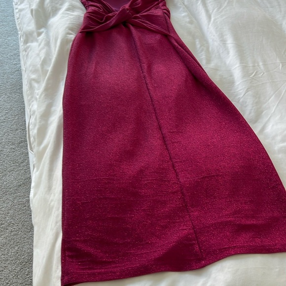 Reformation Breslin Dress - Hot Pink - Size Small - Picture 8 of 15